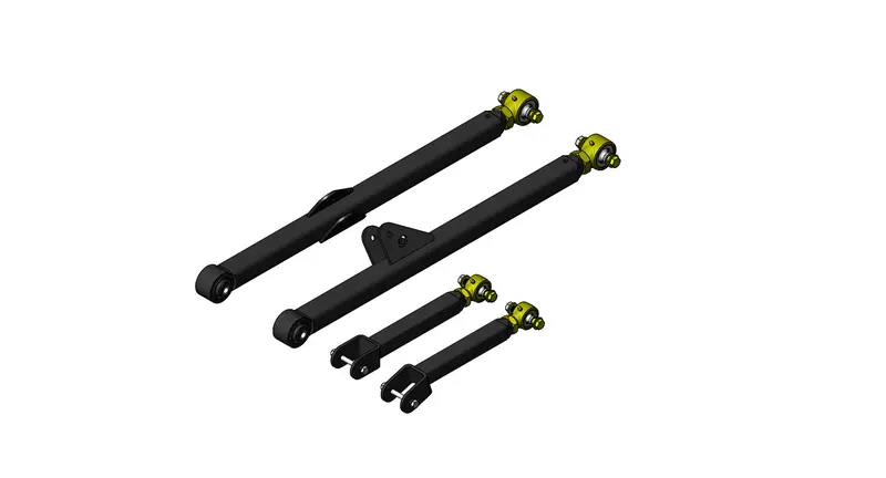 Jeep Long Front Control Arm Kit 84-06 Tj/Lj/Xj/Zj Clayton Off Road 1