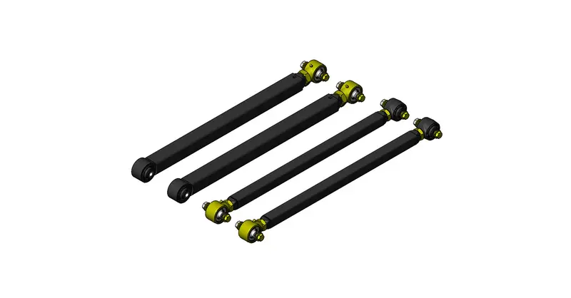 Jeep Long Rear Control Arm Kit 84-06 Tj/Lj/Zj Clayton Off Road 1