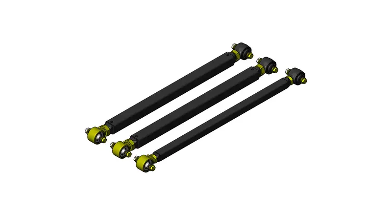 Jeep Pro Series Long Front Control Arm Kit 84-06 Tj/Lj/Xj/Zj Clayton Off Road 1
