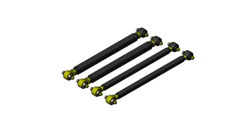 Jeep Pro Series Long Rear Control Arm Kit 84-06 Tj/Lj/Zj Clayton Off Road 1