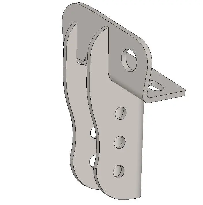 Jeep Tj Trackbar Mount 97-06 Wrangler Tj 2.5 3.5 Inch Stretch Artec Industries 1