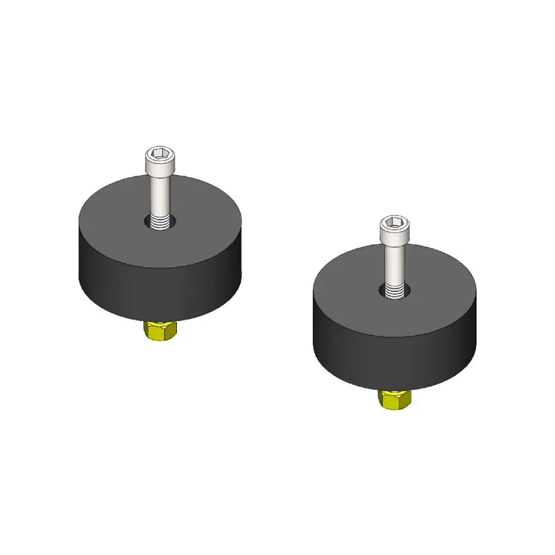 Jeep Wrangler 1.25 Inch Tall Front Bump Stops 2007-Present Jk/Jl/Jt Clayton Off Road 1