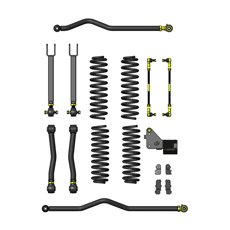Jeep Wrangler 2.5 Inch Entry Level Lift Kit 2007-2018 Jk 2 Door Clayton Off Road 1