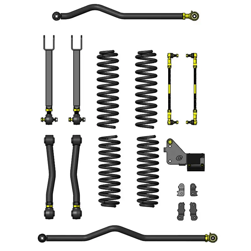 Jeep Wrangler 3.5 Inch Entry Level Lift Kit 07-18 Jk 2 Door Clayton Off Road 1