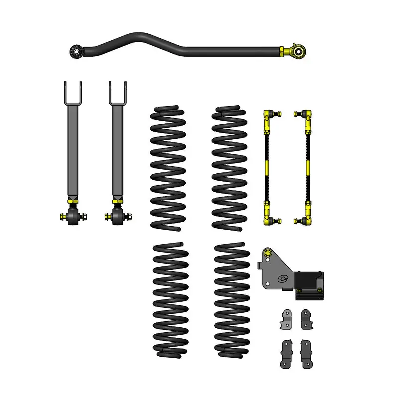Jeep Wrangler 4.5 Inch Entry Level Lift Kit 2007-2018 Jk 4 Door Clayton Off Road 1