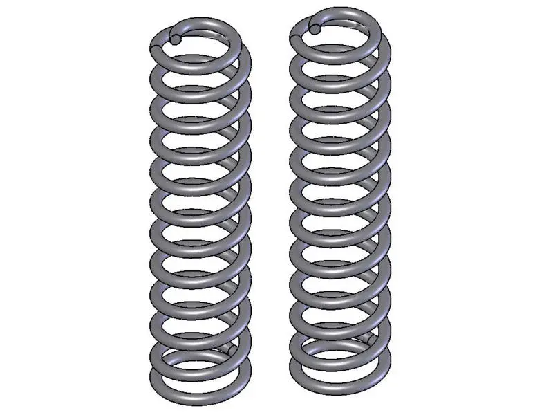 Jeep Wrangler 5.5 Inch Front Coil Springs 1997-2006 Tj/Lj & Jeep Cherokee 4.5 Inch Front Coil Springs 1984-2001 Xj Clayton Off Road 1