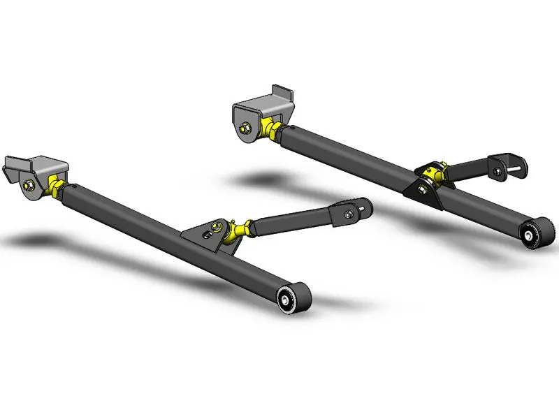 Jeep Wrangler Front Long Arm Upgrade Kit 1997-2006 Tj Clayton Off Road 1