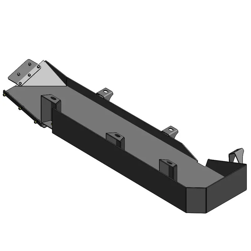Jeep Wrangler Gas Tank Skid Plate  4 Door 2007-2018 Jk Clayton Off Road 1