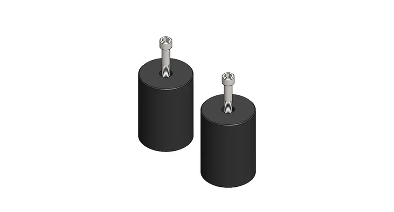 Jeep Wrangler Rear Bump Stops For 97-06 Wrangler Tj/Lj Clayton Offroad 1