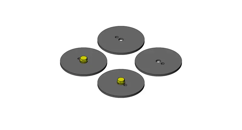 Jeep Wrangler Rear Coil Spring Retainer Kit 1997-2006 Tj/Lj Clayton Off Road 1