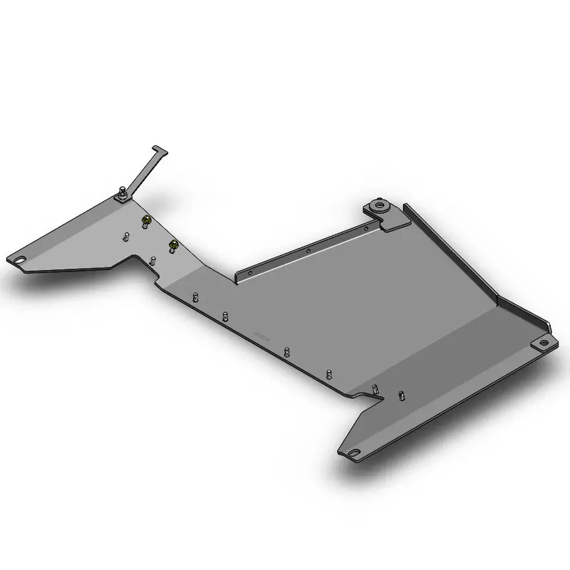 Jeep Wrangler Transfer Case Skid Plate 07-18 Jk Clayton Off Road 1