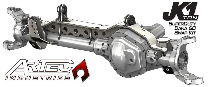 Jk 1 Ton Superduty 99-04 Front Dana 60 Swap Kit W/Daystar Bushings Artec Industries 1
