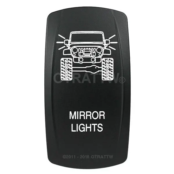 Jk Mirror Lights Rocker Switch Spod 1
