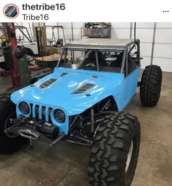 Jl 48" Fiberglass Hood And Grille 3