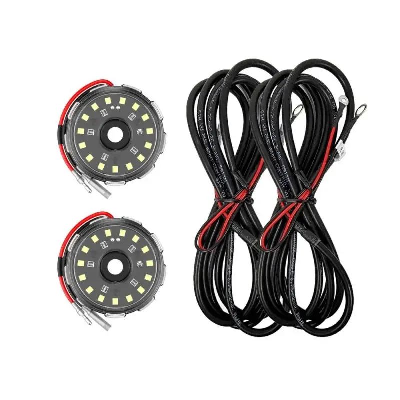 Kc Hilites Two-Light Add-On Cyclone V2 Kit - Clear 2.5M 1