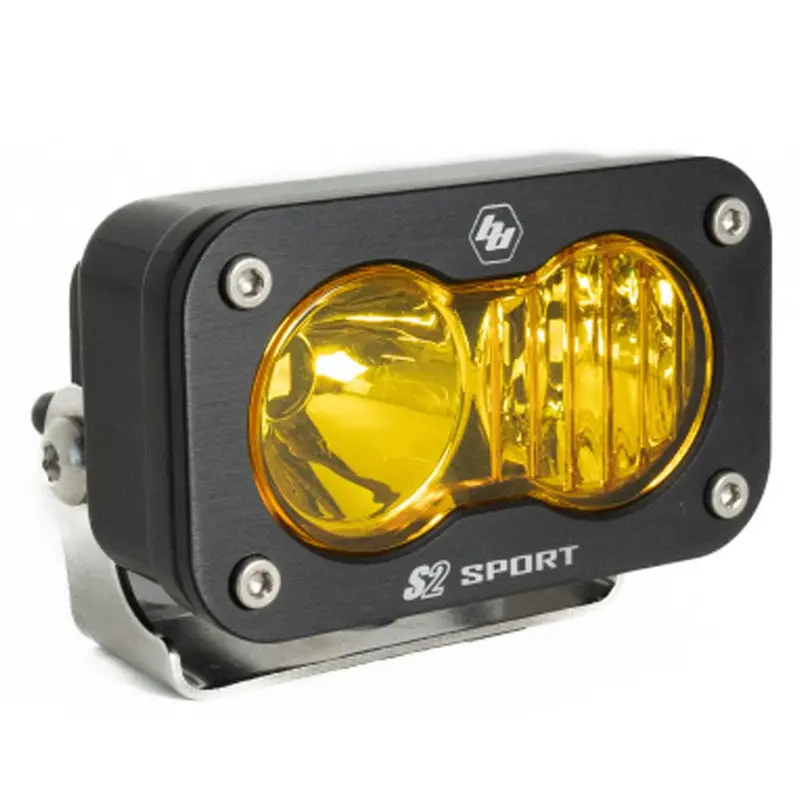 Led Work Light Baja Amber Lens Driving Combo Pattern Each S2 Sport Baja Designs 1