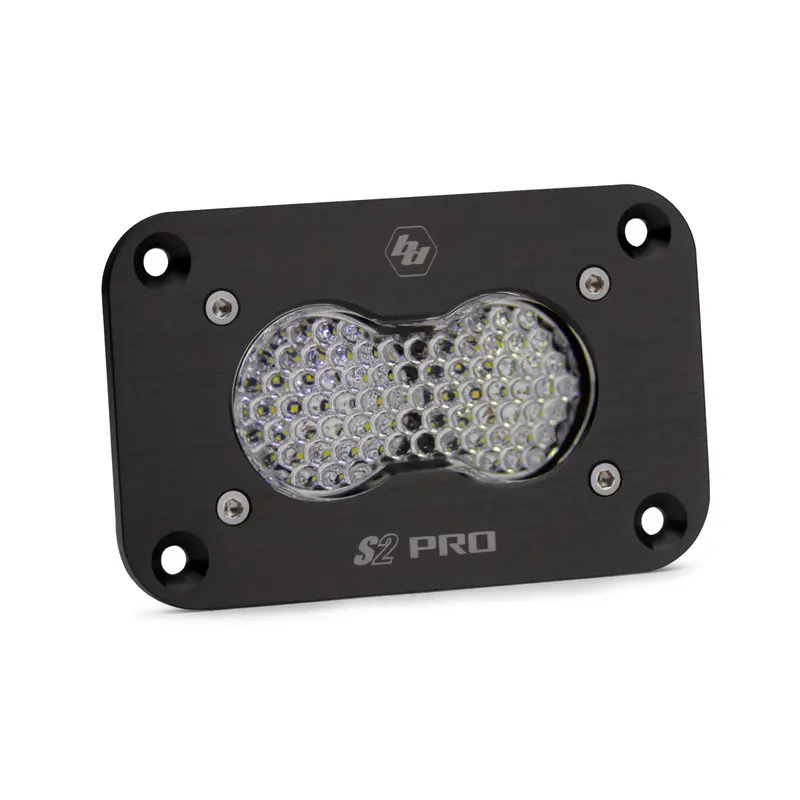 Led Work Light Flush Mount Clear Lens Work/Scene Pattern S2 Pro Baja Designs 1