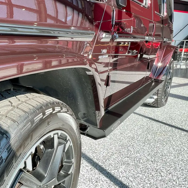 Mercedes-Benz G-Wagen Step Sliders Rock Slide Engineering 1