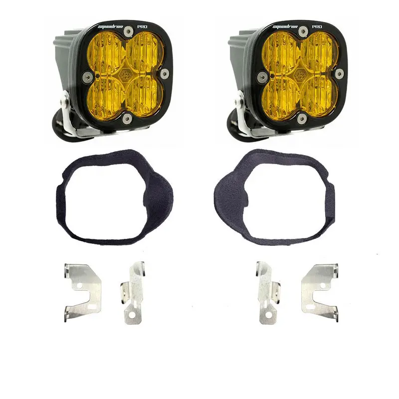 Mercedes Squadron Pro Fog Pocket Light Kit For Mercedes 2014-2018 Sprinter Van (Baja Amber) Baja Designs 1