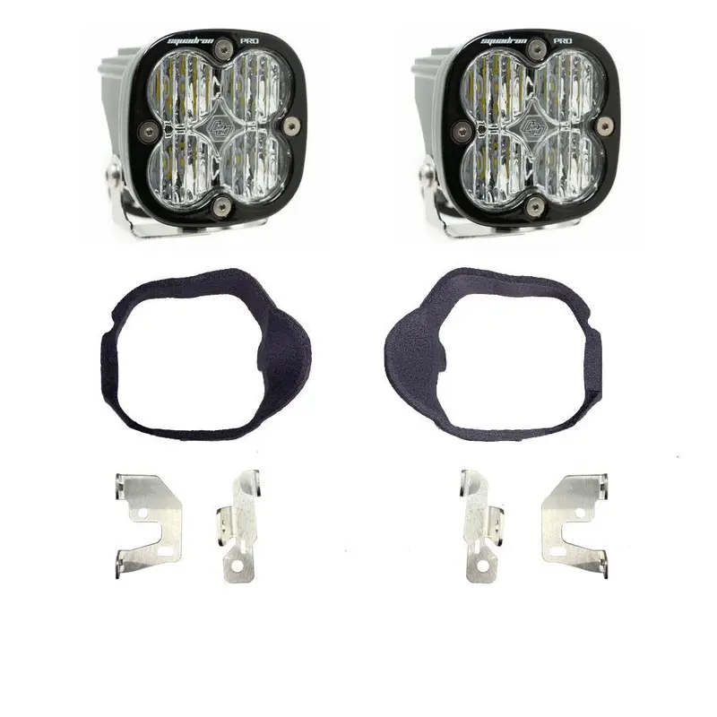 Mercedes Squadron Pro Fog Pocket Light Kit For Mercedes 2014-2018 Sprinter Van (Clear) Baja Designs 1