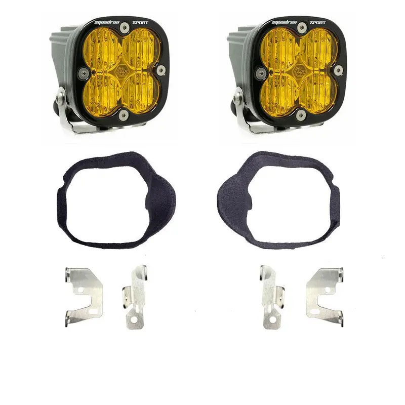 Mercedes Squadron Sport Fog Pocket Light Kit For Mercedes 2014-2018 Sprinter Van (Baja Amber) Baja Designs 1