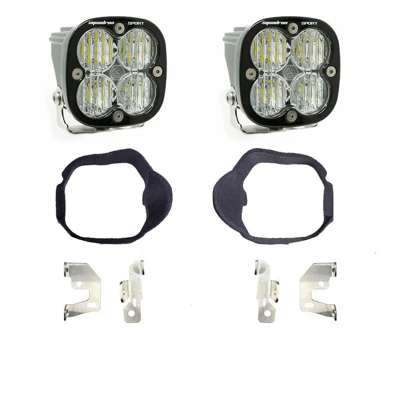 Mercedes Squadron Sport Fog Pocket Light Kit For Mercedes 2014-2018 Sprinter Van (Clear) Baja Designs 1