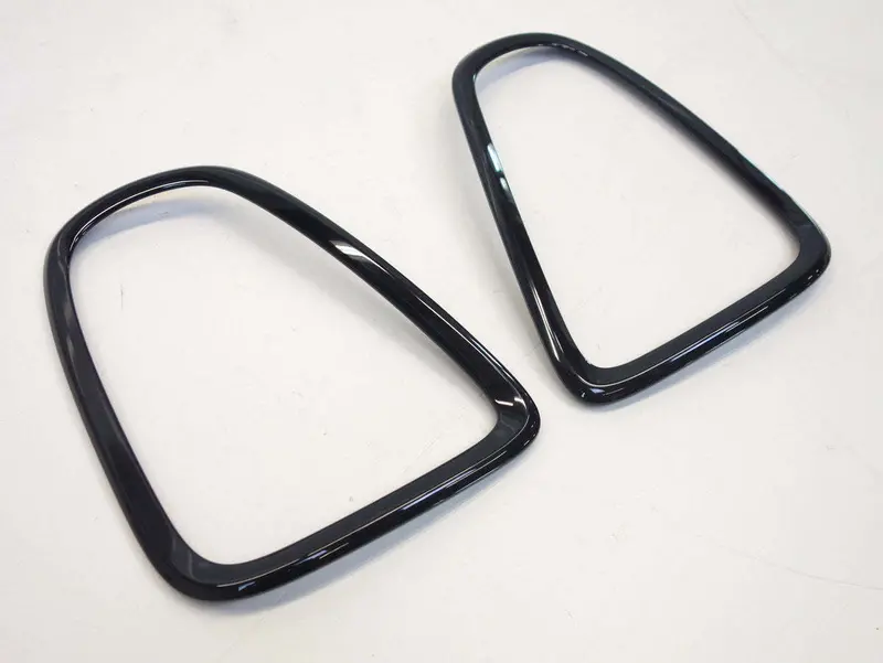 Mini Cooper Black Tail Light Trims New 51132296296 51132296297 07-15 R56 R57 R58 R59 2