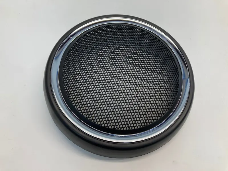 Mini Cooper Convertible Rear Left Speaker Grille Chrome Lighted 51432757985 09-15 R57 1