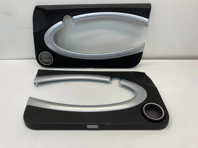 Mini Cooper Door Panels Fluid Silver W/ Silver Grille 07-15 R5x 383 1