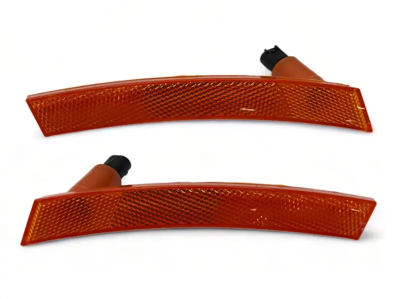 Mini Cooper Front Side Marker Light Pair New 02-08 R50 R52 R53 1