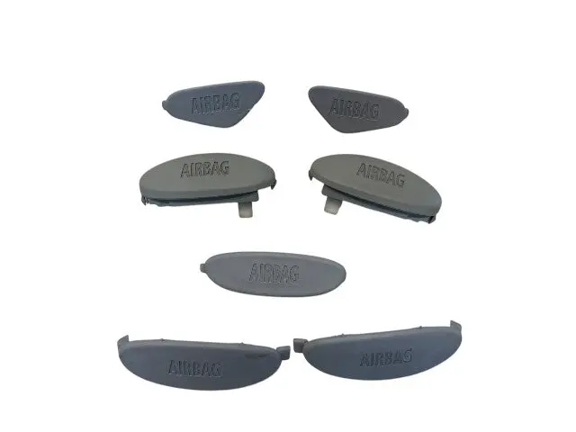 Mini Cooper Interior Column Trim Cover Cap Set Grey 07-10 R55 1