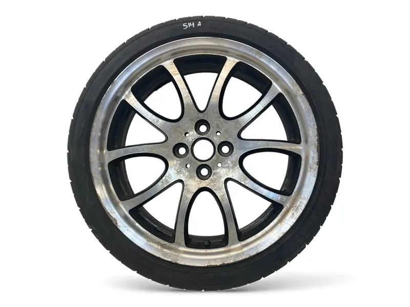 Mini Cooper Jcw 18" Bright Turned Double Spoke Wheels R105 36116777973 02-15 R5x 514A 1