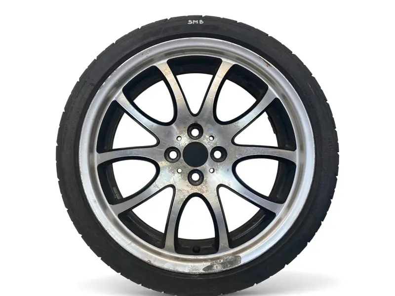 Mini Cooper Jcw 18" Bright Turned Double Spoke Wheels R105 36116777973 02-15 R5x 514B 1