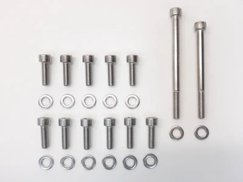 Mini Cooper Oil Pan Hardware Set Stainless R50 R52 R53 1