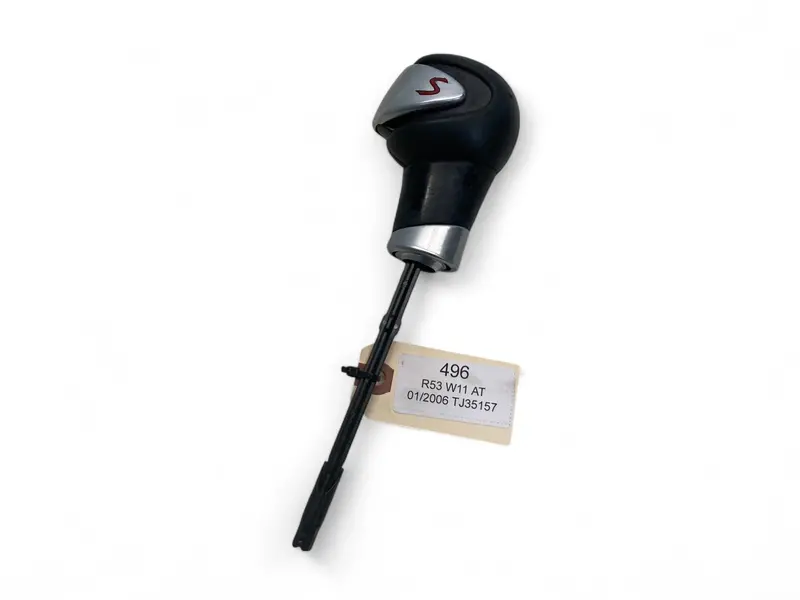 Mini Cooper S Automatic Shift Knob Selector Lever Handle 25167546065 05-08 R52 R53 496 1