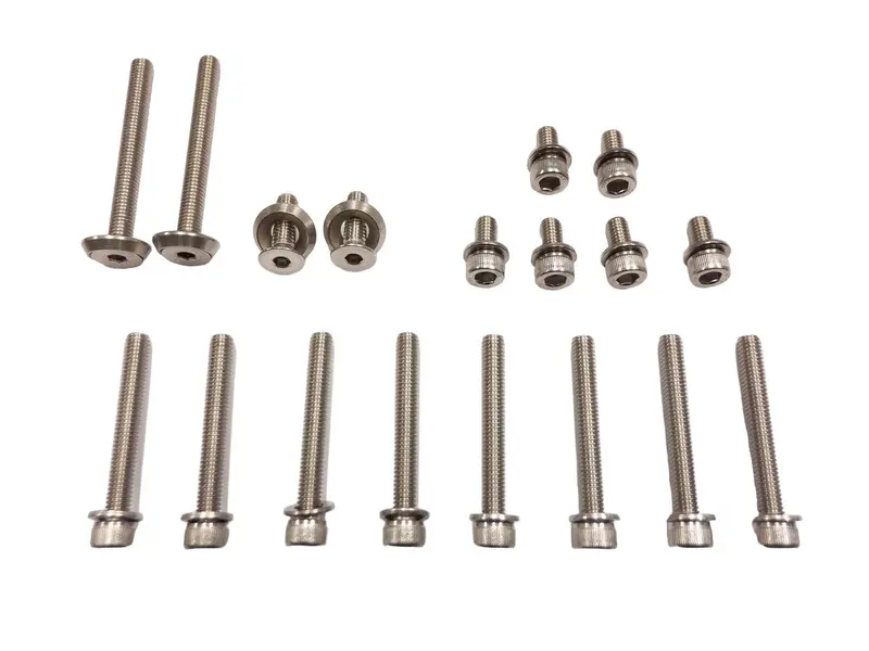 Mini Cooper S Intercooler Hardware Set Stainless 02-08 R53 R52 1