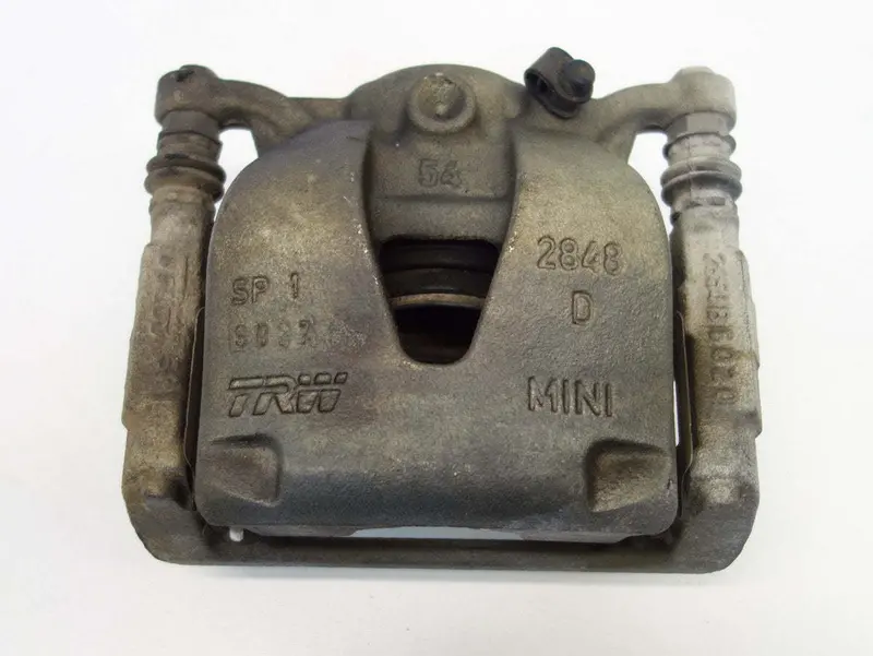 Mini Cooper S Left Front Brake Caliper And Carrier 34119804727 11-16 R60 R61 1