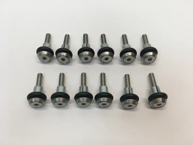 Mini Cooper Valve Cover Hardware Set Flat Countersunk Stainless W10 W11 R50 R52 R53 1