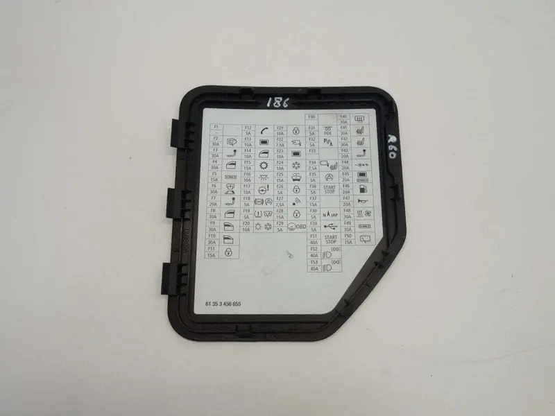 Mini Countryman Paceman Fuse Panel Access Cover 51479806201 11-16 R6x 1