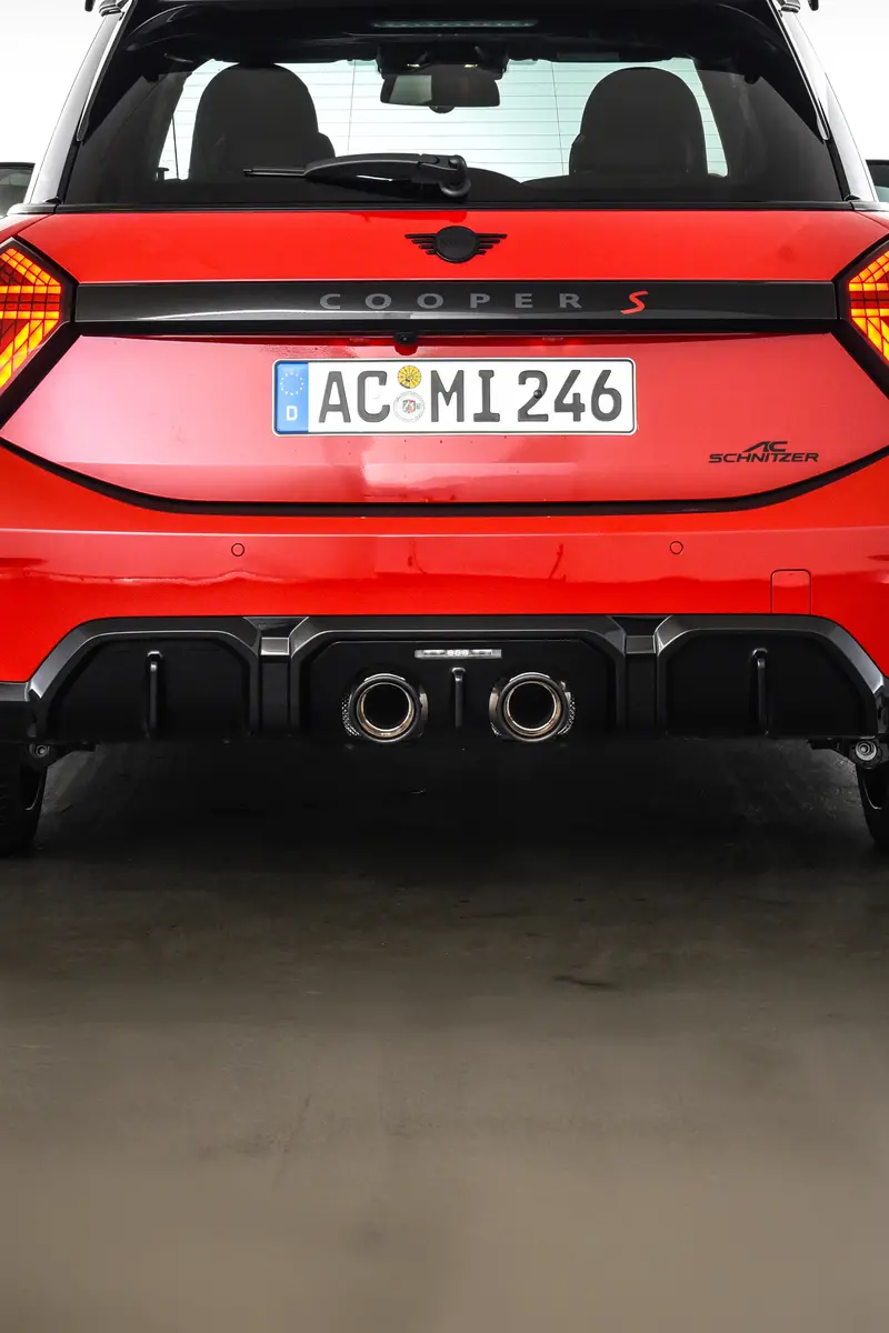 Mini F66 Cooper S Ac Schnitzer Exhaust With Diffuser 1