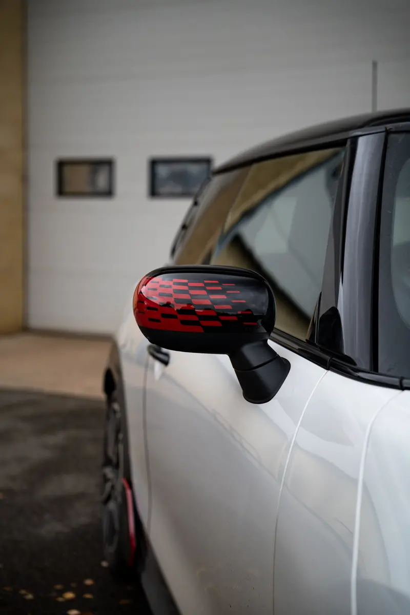 Mini F66 Cooper S / Jcw Pro Chequered Mirror Caps 1
