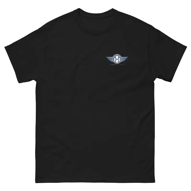 Mini Split Wheel, Black Classic Tee Shirt 2
