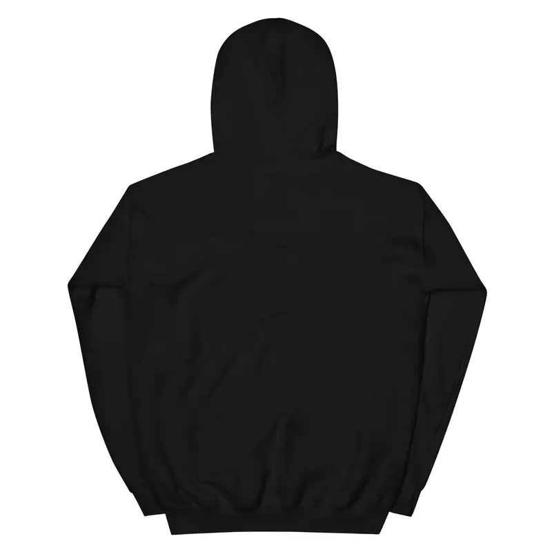 Mini Split Wheel, Black Hoodie 2