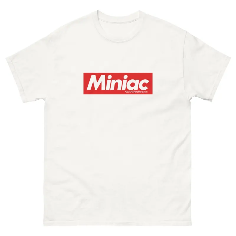 Miniac, White Classic Tee Shirt 1