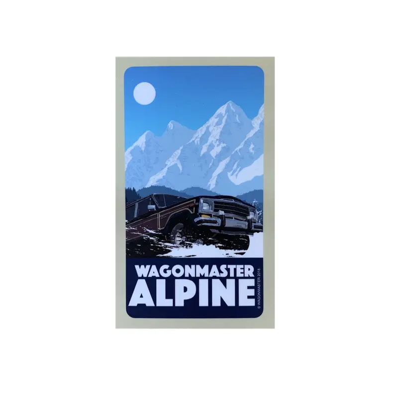 Mountain Wagoneer Sticker 1
