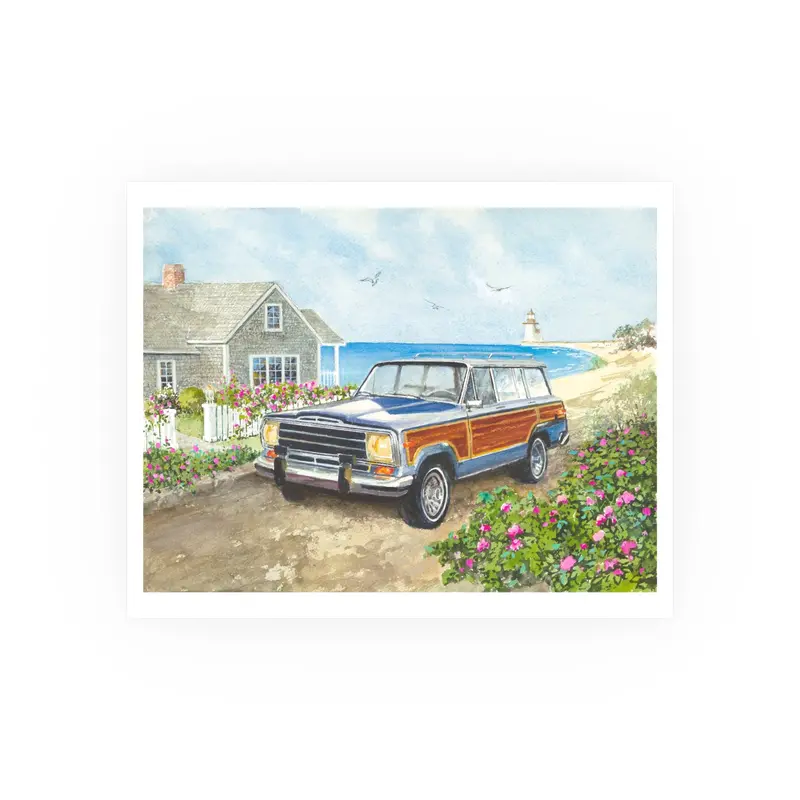 Nantucket Wagoneer Poster - Multiple Sizes Available 1