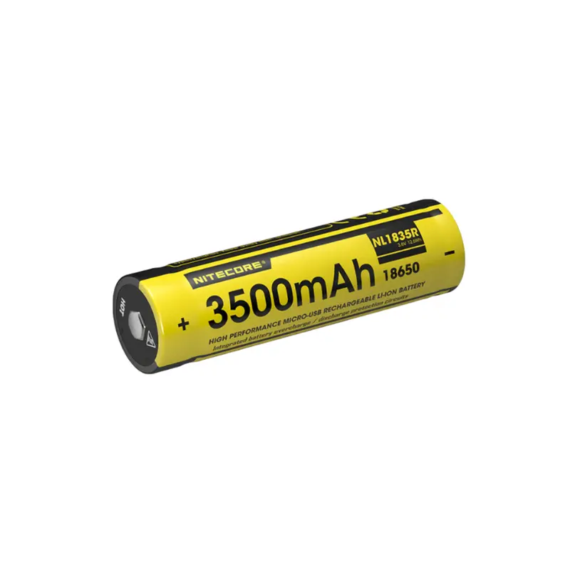 Nitecore 18650 Rechargeable Micro Usb 3500Mah (Nl1835r) 1