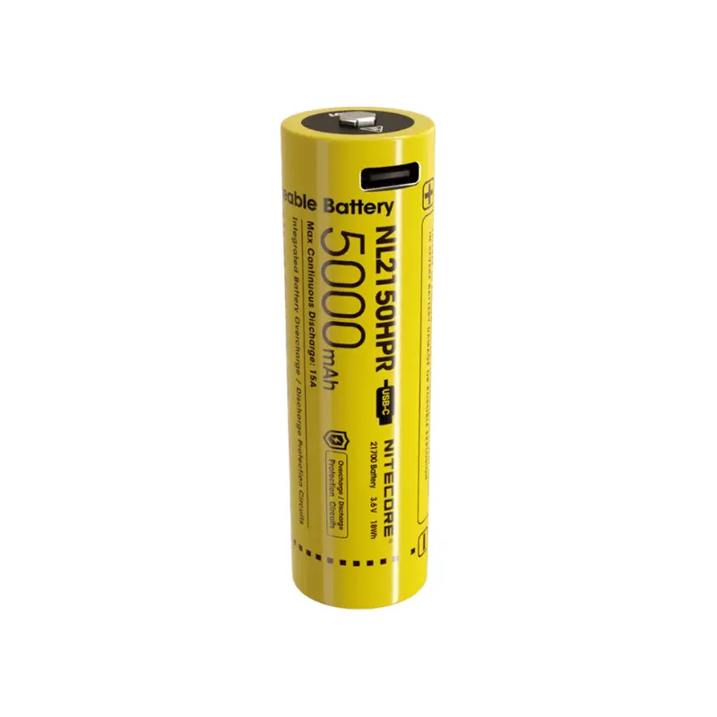 Nitecore 21700 Micro Usb Rechargeable (Nl2150hpr) 2