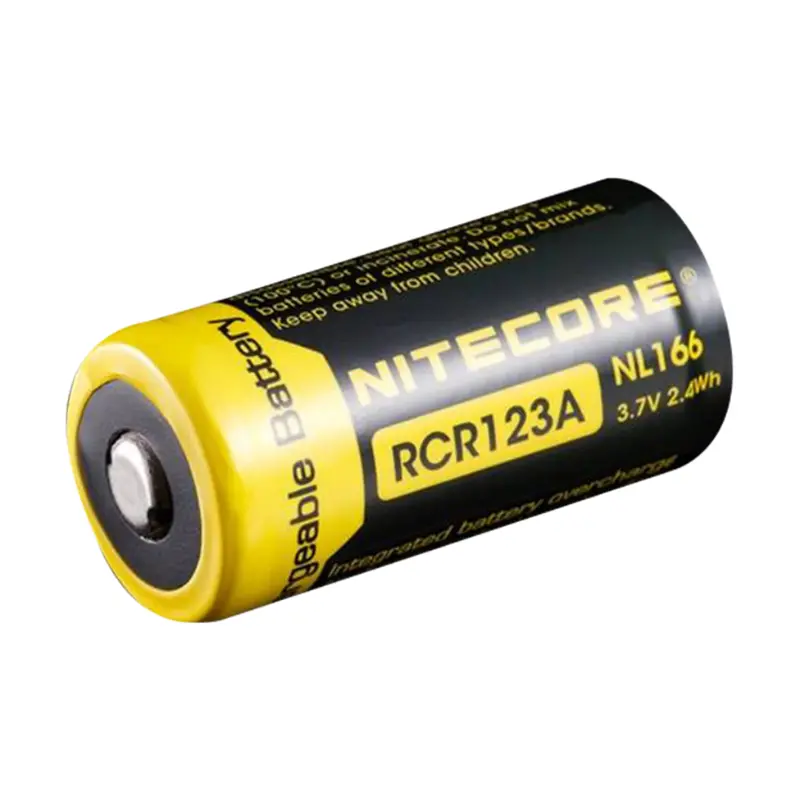 Nitecore Rechargeable Cr123 650Mah (Nl166) 1