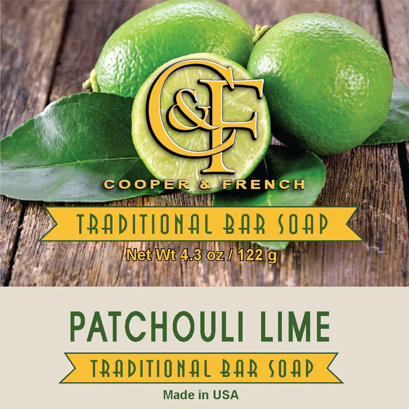 Patchouli Lime Bar Soap 1